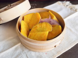 蒸红薯的做法