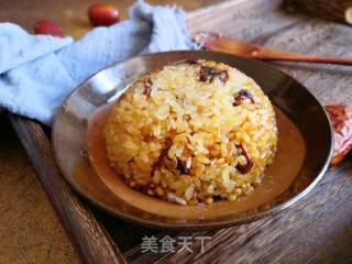 红糖糯米饭的做法