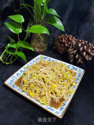 肉末炒黄豆芽的做法
