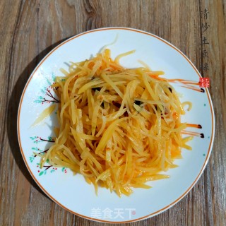 清炒土豆丝的做法