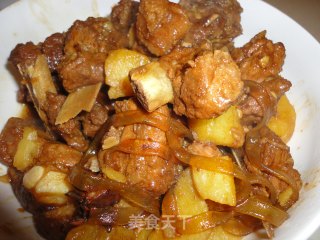 排骨烧土豆的做法步骤：10