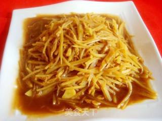 土豆丝炒肉的做法步骤：13