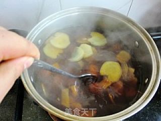 姜汁煮红薯的做法步骤：11