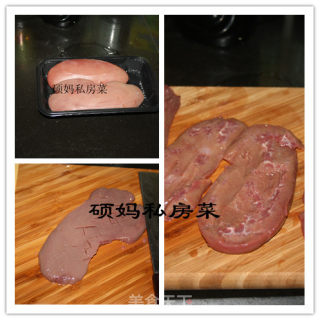 清炒猪腰的做法步骤：1