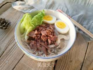 荞麦牛肉面的做法