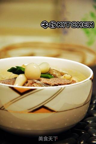 菌菇牛肉粉的做法步骤：9