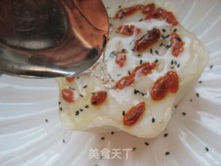 【冬季养生菜】—枸杞山药蒸糕的做法步骤：10