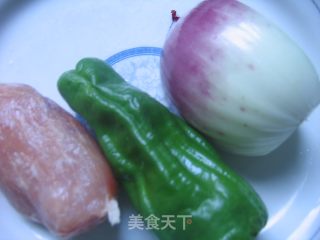 咖喱洋葱炒肉片的做法步骤：1