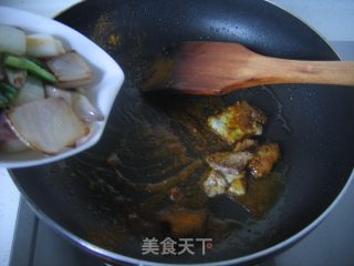 咖喱洋葱炒肉片的做法步骤：7
