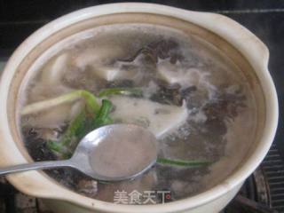 肉片黑木耳炖藕的做法步骤：6