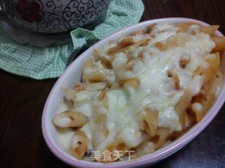 肉酱焗通心粉的做法步骤：11