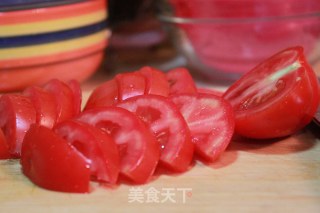 西红柿盖排骨的做法步骤：1