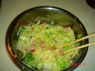 鸡蛋饼的做法步骤：2