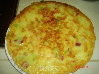 鸡蛋饼的做法步骤：8