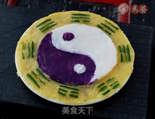 太极八卦图的做法步骤：11