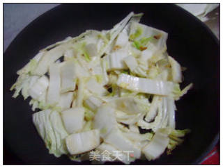 醋溜白菜的做法步骤：7