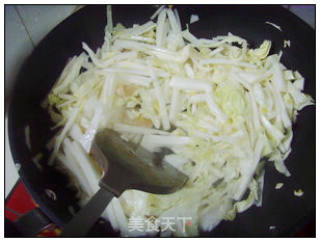 白菜炒木耳的做法步骤：7