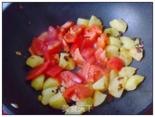 番茄土豆焖饼的做法步骤：8