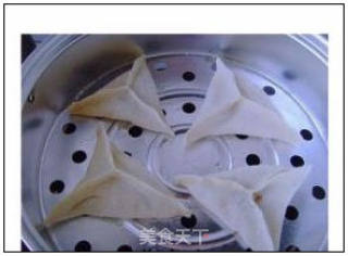 三角豆沙包的做法步骤：8