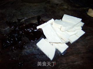 肉片豆腐酸辣汤的做法步骤：3