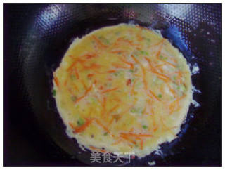 胡萝卜鸡蛋饼的做法步骤：5
