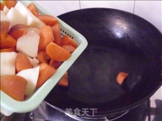 什锦红烧鸡块的做法步骤：6