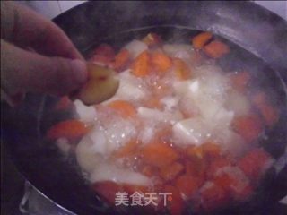 什锦红烧鸡块的做法步骤：8