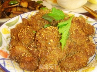 粉蒸肉的做法步骤：4