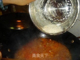 玉米面疙瘩汤的做法步骤：5
