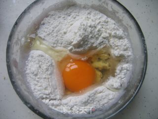 红豆豆渣饼的做法步骤：3