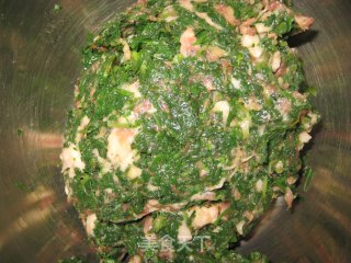 冬季没事--鲫鱼荠菜馄饨的做法步骤：6