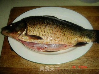 鲫鱼豆腐汤的做法步骤：1