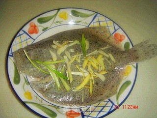 清蒸恐怖鱼的做法步骤：2