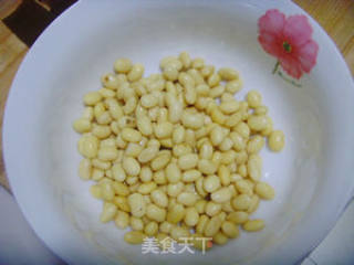海带焖黄豆的做法步骤：2