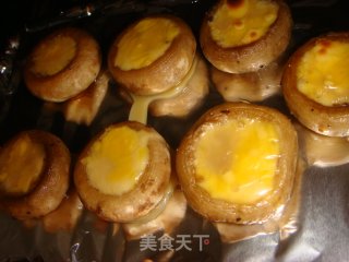 芝士焗鲜蘑菇的做法步骤：8