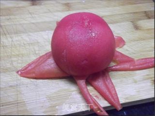 大眼鸡煮番茄的做法步骤：3