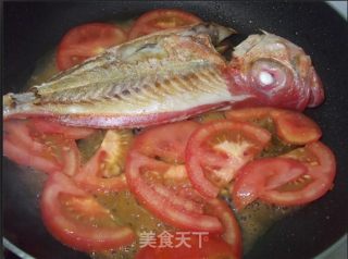 大眼鸡煮番茄的做法步骤：8