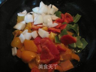 菠萝咕噜肉的做法步骤：8