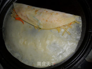 土豆丝卷饼的做法步骤：6
