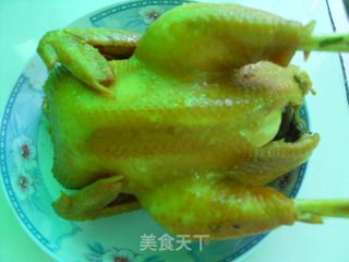 豉油皇鸡的做法步骤：7