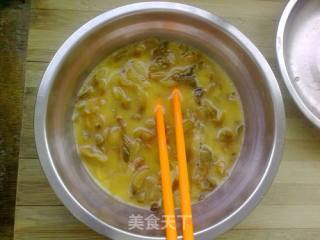 广东最简单的养生早餐——白粥&榨菜炒蛋的做法步骤：4