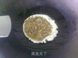广东最简单的养生早餐——白粥&榨菜炒蛋的做法步骤：5