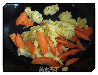 菠菜炒鸡蛋的做法步骤：5