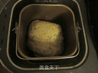 面包机版全麦黑芝麻吐司的做法步骤：20