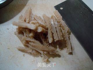 私家菜“菌菇炒牛肚”的做法步骤：2