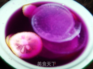 给萝卜一个华丽的变身----柠香酸甜萝卜的做法步骤：10