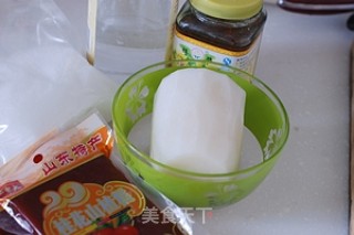 清爽开胃----京糕萝卜条的做法步骤：1
