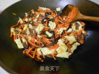炒三丝的做法步骤：7