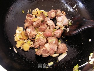 萝卜烧羊肉的做法步骤：6