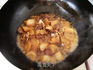 萝卜烧羊肉的做法步骤：10